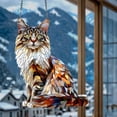 thumbnail image 5 of sruoe Suncatchers Windows Hanging, Indoor Outdoor Sun Catchers Ornaments, Cats Sunlight Catcher, Colorful Acrylic Window Hanging Decoration for Garden Wall Hang Decor, 5 of 5