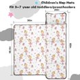 thumbnail image 5 of Princess and Ballerina White Pattern Teens Toddler Nap Mat with Pillow, Sleeping Mat Bag for Preschool Daycare 60"x20", 5 of 6