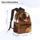 thumbnail image 2 of Easygdp Happy Fluffy Running Dog Mochila Casual para Portátil, Mochila para Escuela, Viajes, Negocios, 2 of 6