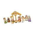 thumbnail image 3 of Almencla 12Pcs Holy Family Figurines, Jesus Born Sculptures Set ,God Resin Jesus Born Ornaments for Bookshelf Cabinet Decorative Home colorful, 3 of 8
