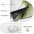 thumbnail image 6 of Sage Green Water Ripple Round Rugs for Living Room 4ft Vintage Abstract Modern Classic Non Slip Circle Rug Washable Low-Profile Indoor Carpet for Bedroom, Dining Room, Bathroom, 6 of 9