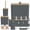 Grey-12 Piece, variant on 12 Piece Black Bathroom Accessory Set