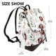 thumbnail image 2 of Balery Watercolor Ladybug Mochila de Cuero para Mujeres, Gran Capacidad, Bolsa de Viaje Multifuncional, Mochila de Cuero y Bolsa de Hombro para Mujeres, 2 of 4