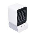 thumbnail image 2 of Ventilador de aire acondicionado de escritorio desmontable, ventilador de pulverización pequeño enfriador de aire alimentado por USB para el hogar, 2 of 5