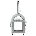 thumbnail image 2 of 32 in. Outdoor Wood Fired Pizza Oven in Stainless-Steel (KM-OKS-WFPO), 2 of 11