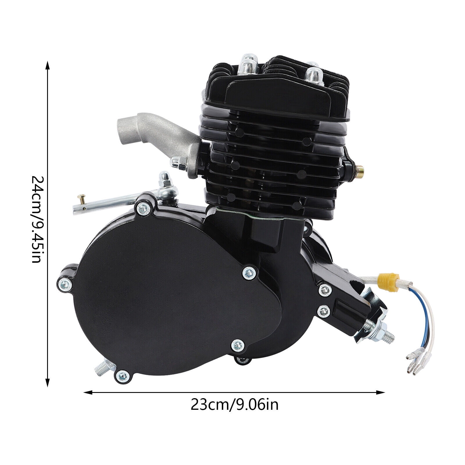 80cc 2-Stroke Bicycle Motor Engine Kit, High-Speed Conversion for Bikes, Complete Accessories, Fuel-Efficient, Easy Installation, for 26-inch+ Bicycles