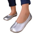 thumbnail image 4 of VOUZZA Women's Split Toe Ballet Flats Breathable Mesh Upper Slip On Shoes Flexible Flat Sole Casual Loafers for Walking and Casual Outfits, 4 of 8