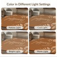 thumbnail image 7 of ODIKA 8'x10' Washable Area Rug Durable, Non-Slip Warm Brown Autumn Leaves Design Elegant Seasonal Pumpkin and Foliage for Living Room, Under Sectional, Family, 7 of 7