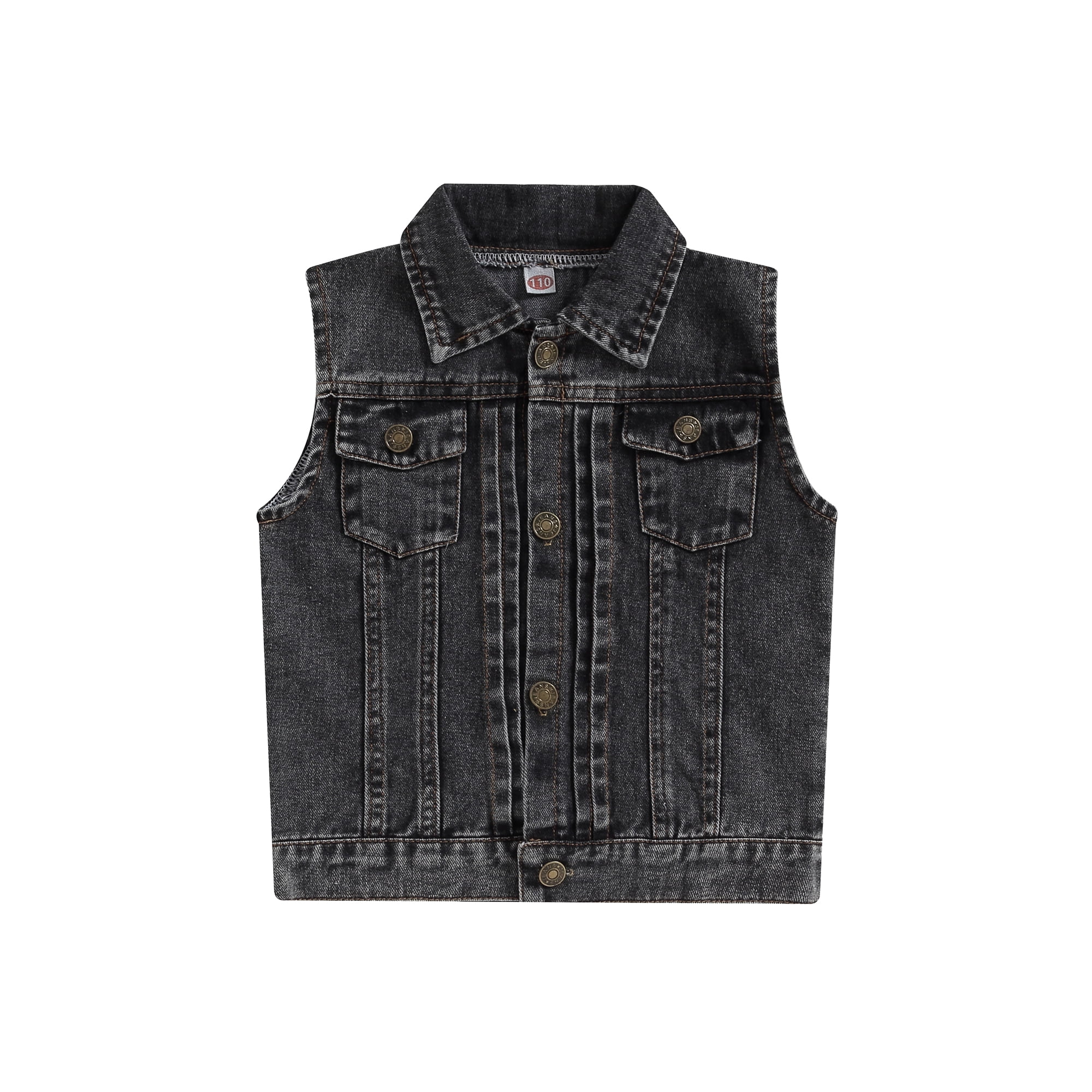 Jean vest for girl best sale
