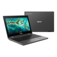 thumbnail image 4 of ASUS Chromebook Flip CR1 CR1100FKA-YZ142T - Flip design - Intel Celeron - N5100 / up to 2.8 GHz - Chrome OS - UHD Graphics - 4 GB RAM - 32 GB eMMC - 11.6" touchscreen 1366 x 768 (HD) - Wi-Fi 6 - dark gray, 4 of 9
