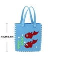 thumbnail image 3 of Cloth Handbag Non-woven, Children's Hand-made DIY Paste Material Bag, Kindergarten Hand-sewn Craft Kit, Educational Skill-building, Creative Activity, Easy to Customize, Art Class Project, 3 of 6