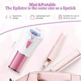 thumbnail image 2 of XIRQI 2026 New Skin Epilator,Skin Hair Remover for Women,Facial & Body Hair Removal Device for Arms Legs Bikini Underarms,Painless & Portable Epilator Tool Hair Remover for Face Woman, 2 of 7