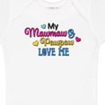 thumbnail image 4 of Inktastic My Mawmaw and Pawpaw Love Me with Hearts Boys or Girls Baby Bodysuit, 4 of 5