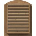 thumbnail image 5 of 12"W x 18"H Arch Top Gable Vent (17"W x 23"H Frame Size): Unfinished, Functional, Smooth Western Red Cedar Gable Vent w/ Brick Mould Face Frame, 5 of 13