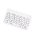 thumbnail image 2 of Seitruly Teclado inalámbrico universal recargable para tableta con bolsa de almacenamiento para ratón Juegos de teclado y mouse para computadora Blanco 9.7 pulgadas Tipo 1, 2 of 8