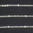 thumbnail image 3 of Design Imports DII Mineral Gray and Off White Slub Stripe Throw, 3 of 4