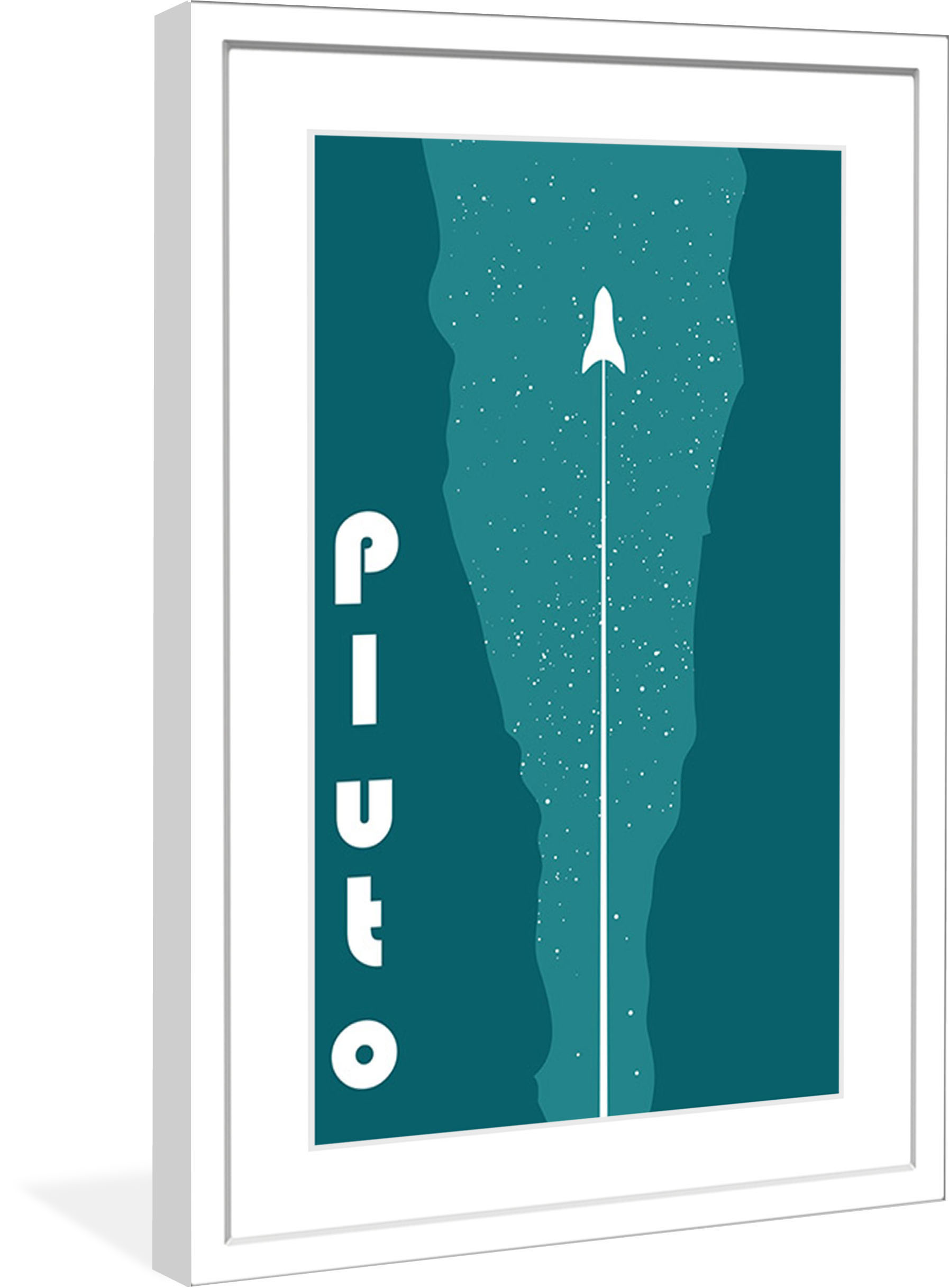 "Pluto" Framed Painting Print