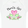 thumbnail image 4 of Inktastic Mimi's Girl- Heart Flowers Girls Baby Bodysuit, 4 of 5