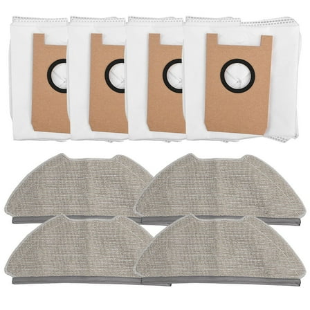Replacement Mop Cloth Dust Bag Kit For AIRROBO for T20 / for T20  Vacuum Cleaner Parts