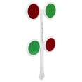 thumbnail image 3 of Lente evaluadora de color Universal, ajustable, ligera, mejora la visión, lente roja y verde para daltonismo para entrenamiento de la visión, 3 of 14