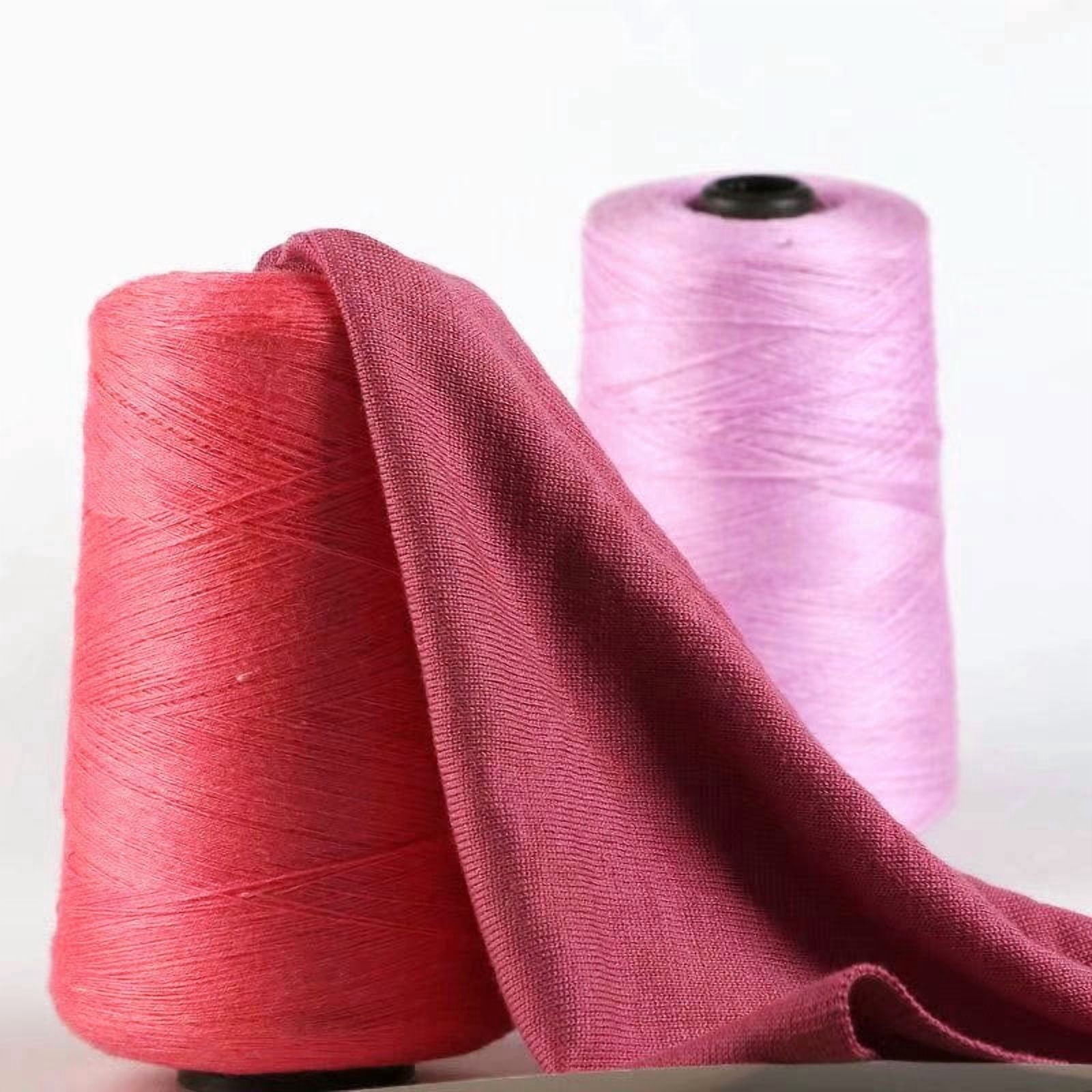 XmhyTop-A Knitting Yarn Crochet Yarn 500g, Blended Fabric Crochet Line Top Thread for Knitting, Beginner Friendly Yarn for Sweaters Blankets Scarves,Pink