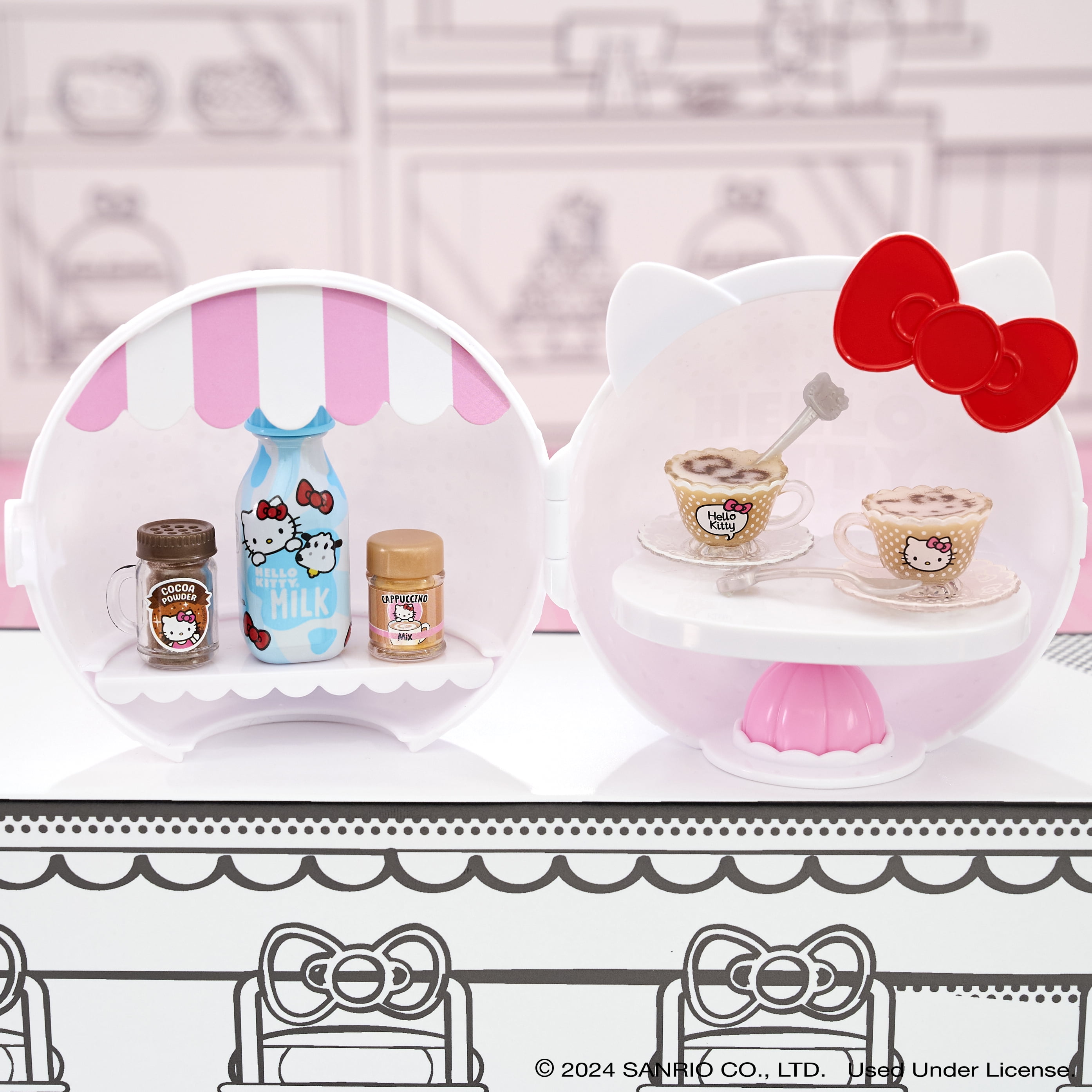 MGAs Miniverse Make It Mini Food Hello Kitty Mini Collectibles, Sanrio, Novelty Toy, Ages 8+  (图5) MGAs Miniverse Make It Mini Food Hello Kitty Mini Collectibles, Sanrio, Novelty Toy, Ages 8+  (图5)