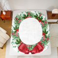 thumbnail image 5 of Homewish Cartoon Snowman 4 Pieces Queen Sheet Sets for Teens Boys Girls,Bow Christmas Tree Ultra Soft Flat Sheet,Xmas Festival Queen Fitted Sheet,Microfiber Bedroom Decor, 5 of 7