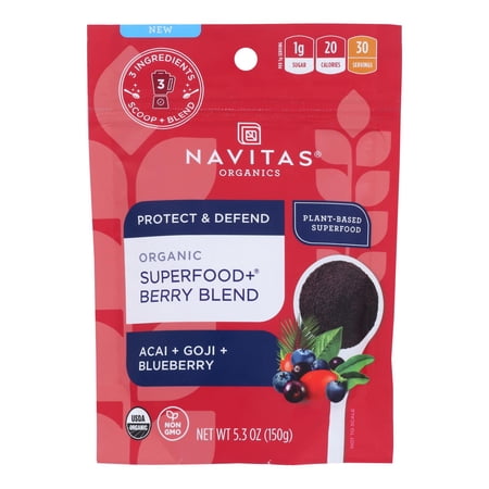 Navitas Superfood Berry Blend 5.3 oz (Pack of 3)