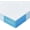 Blue - Comfortable 52"x27.5"x6", variant on BaybyNest Mini Crib Mattress, Breathable Tencel-Lyocell Cover & Gel Memory Foam for Dual-Sided Infants & Toddlers, Fits Portable Cribs and Playards - 38x24x4 inches
