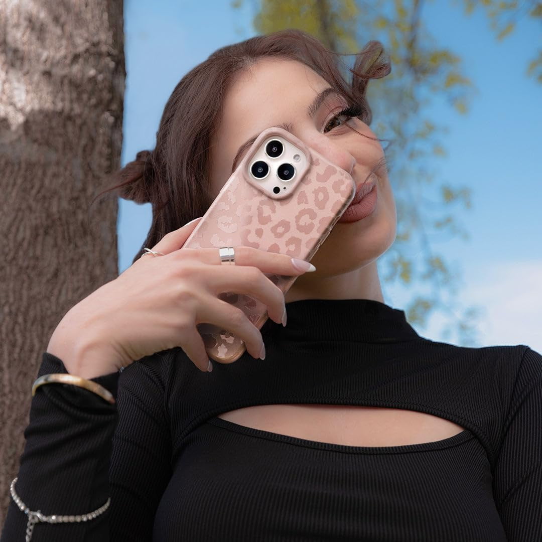 VELVET CAVIAR for iPhone 16 Plus Case - Compatible with MagSafe - Cute Protective Phone Cases for Women - Nude Leopard Cheetah Animal Print