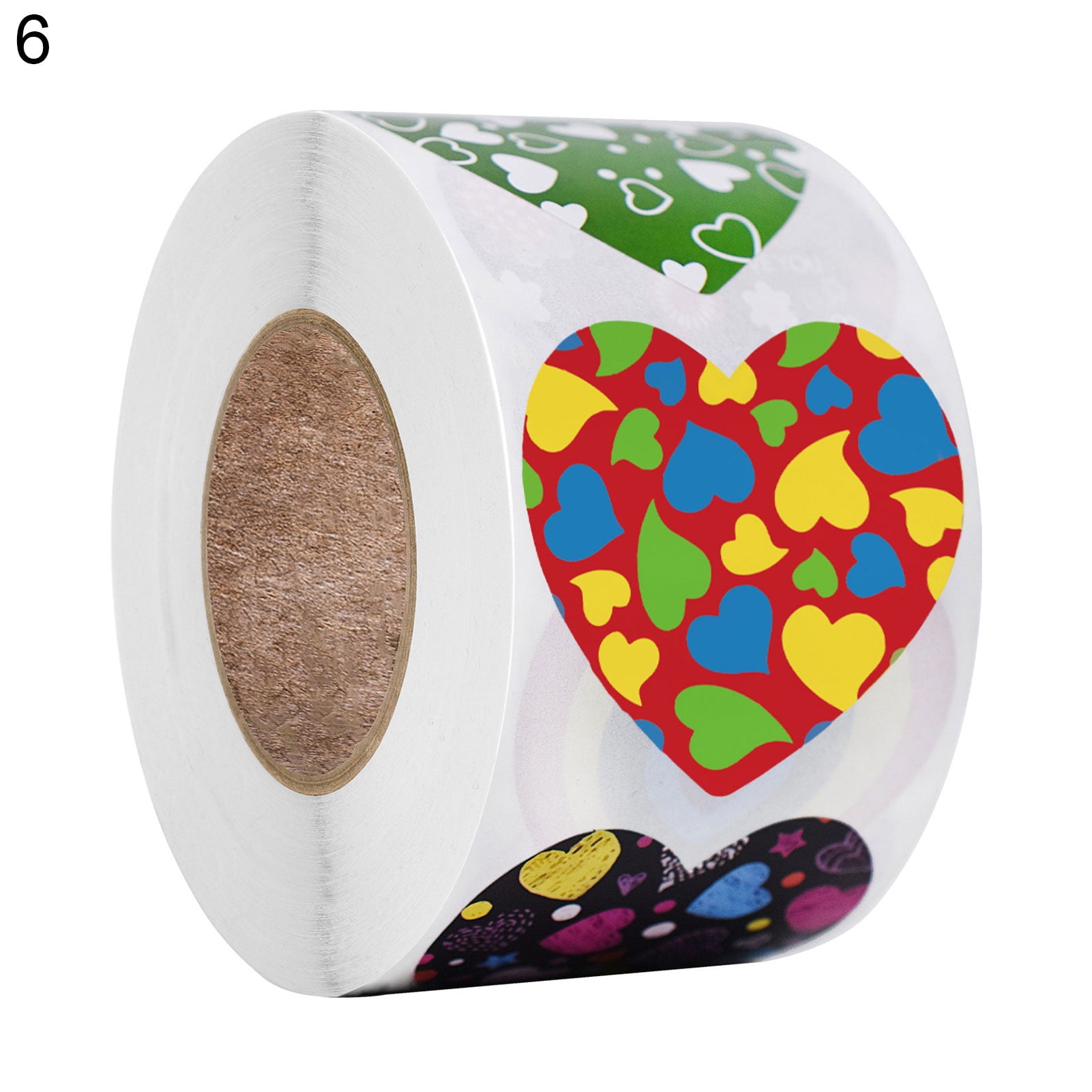  NOLITOY 4 Rolls Heart Seal Happy Valentine Day Stickers  Valentines Day Heart Label Cookies Stickers Envelope Seal Stickers Festival  Sealing Stickers Copper Plate Stickers Love Candy Bag : Office Products