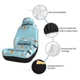 thumbnail image 3 of Goofa Let's Go on an Adventure Printed Car Seat Covers, Automotive Seat Covers for Cars Trucks and SUVs, Quick Setup Universal Fit Elastic Seat Covers-1, 3 of 6