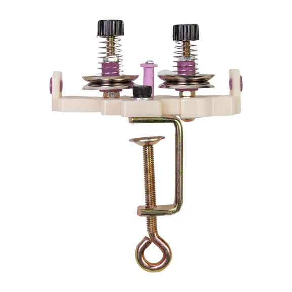 Double Head Yarn Guide for Manual Yarn Winder Double Head Yarn Threading Guide Device Knitting Accessory for Crocheting