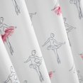 thumbnail image 3 of Heritage Club Kids Window 2 Pack Panel Set, 27'' X 83'', White Ballerina, 3 of 5