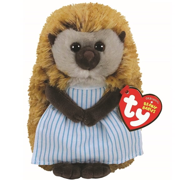 NEW Ty Beanie Babies Peter Rabbit Collection , Mrs Tiggy Winkle Licensed Plush Stuffed Animal Easter Toy Plush