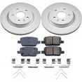 thumbnail image 2 of PowerStop Rear Geomet Coated Brake Rotor and Pad Kit Fits: CADILLAC CHEVROLET Select Models CRK7289, 2 of 5
