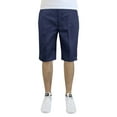 thumbnail image 6 of Mens Flat Front Twill Shorts - Work Uniform Casual Everyday Wear - Father's Day, 6 of 7