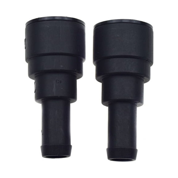Furulu 2× Heater Core Coolant Hose Connector Set For 99-14 Chevy Silverado Tahoe Sierra