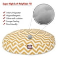 thumbnail image 2 of Majestic Pet | Chevron Round Pet Bed For Dogs, Removable Cover, Yellow, Medium, 2 of 5