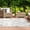 Gray, variant on Luxe Weavers Floral Tropical Palm Leaf Green 5x7 Outdoor Area Rug, Botanical Carpet