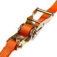 thumbnail image 3 of 72in Orange Ratchet Cargo Tie-Down Straps (4-Pack), 3 of 4