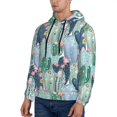 thumbnail image 2 of Hoodies for Men - cartoon Cactus blooming Long Sleeve Comfrt Men'S Fashion Hoodies & Sweatshirts, Sweatshirts for Men Hoodies Pullover Clothing Clothes with Pouch, 2 of 7
