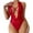 Red, variant on Lingerie Plus Petite Lingerie For Women Small Valentine Panties Fireman Men Fishnet Tights For WomenSexyPlus Sexy Long SleeveCheerleaderSheer Mesh 2 Piece Set Black Cutout BodysuitSize Micro Bikini Sa