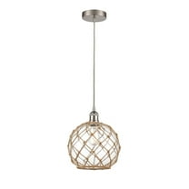 Innovations Lighting - Farmhouse Rope - 1 Light Mini Pendant In Industrial