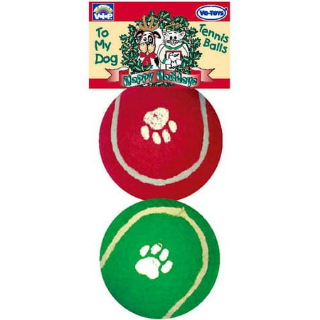 Holiday Tennis Balls- 2 Pack