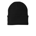 thumbnail image 1 of Port & Company ® Knit Cap.  Cp90 Osfa Black, 1 of 2