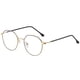 thumbnail image 5 of Gafas irregulares de estilo vintage, espejo plano transparente, luz azul, gafas , gafas poligonales para pantallas de hombres / mujer Soledad Anteojos irregulares, 5 of 9