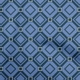thumbnail image 1 of oneOone Georgette Viscose Teal Blue Fabric Geometric Dress Material Fabric Print Fabric By The Yard 42 Inch Wide, 1 of 5
