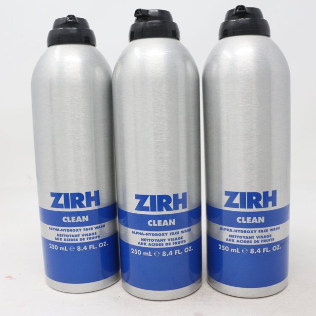 Zirh Clean AlphaHydroxy Face Wash (Pack Of 3) / New