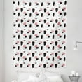 thumbnail image 1 of Contemporary Tapestry, Paintbrush Patches with Grunge Murky Effect Vintage Abstract Art, Fabric Wall Hanging Decor for Bedroom Living Room Dorm, 5 Sizes, Charcoal Grey Pink White, by Ambesonne, 1 of 1